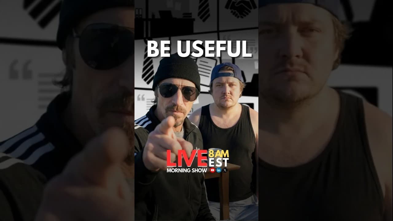 Be Useful. The Dilbert Lesson Nobody Forgets