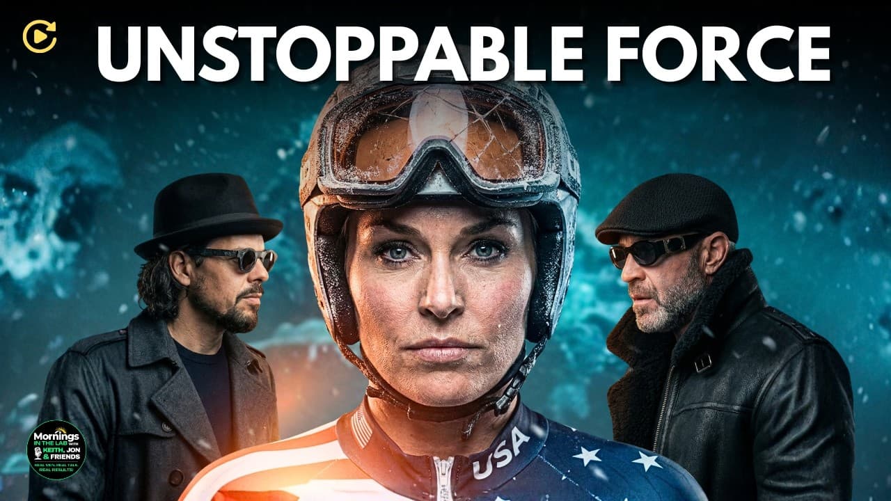 Lindsey Vonn Skied on a Torn ACL. What's Your Excuse for Quitting? 📱