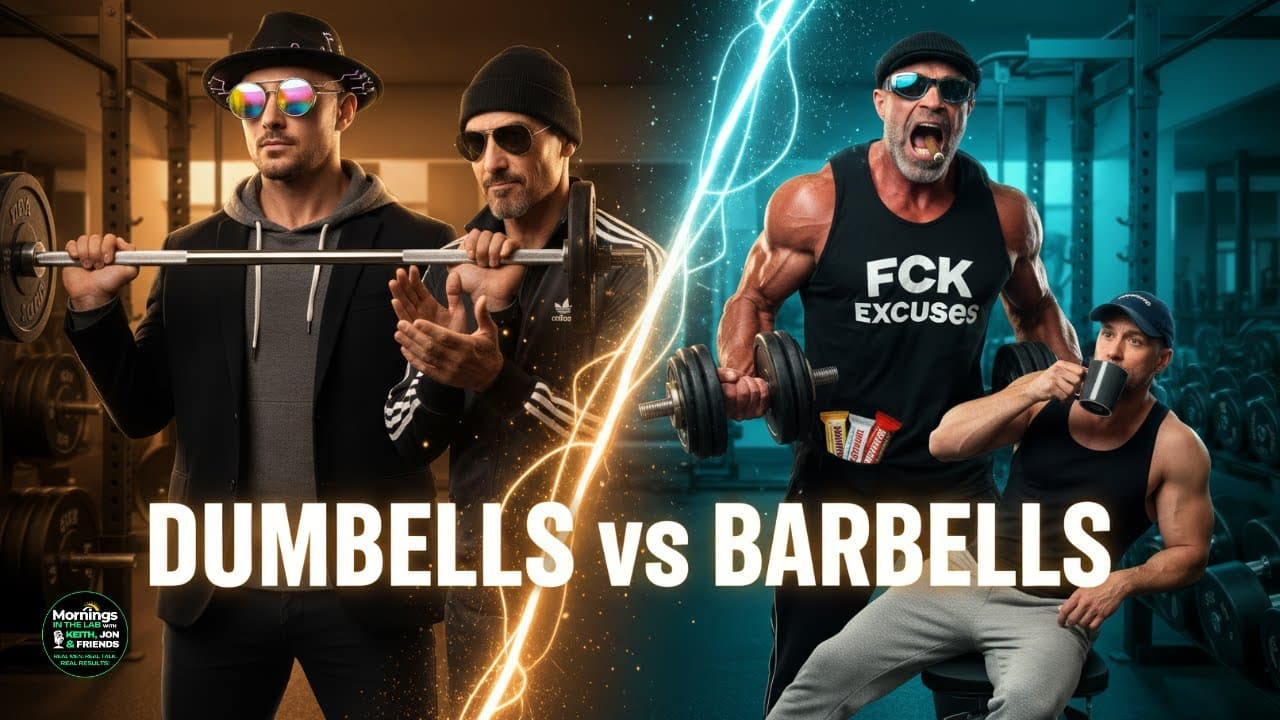 Dumbbells vs Barbells: Which Builds the Better Man?